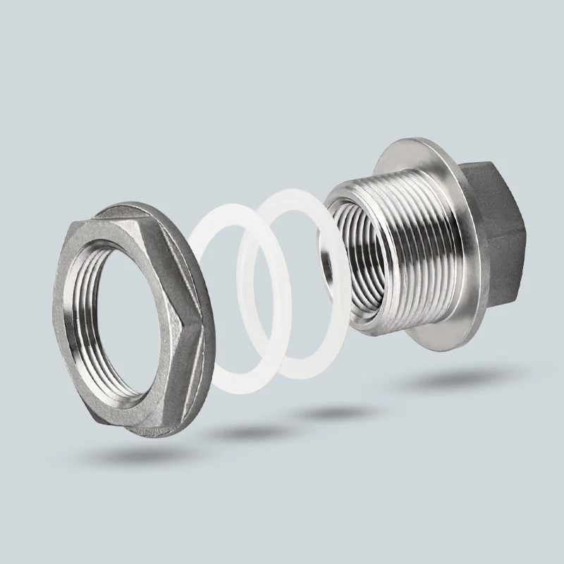 Heavy Duty Weldless Bulkhead 1/2\
