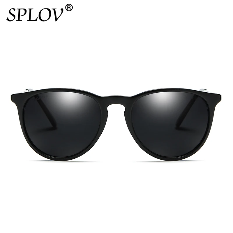 SPLOV-클래식 고양이 눈 편광 선글라스, 빈티지 미러 선글라스, UV400, 브랜드 디자인, 여성 선글라스