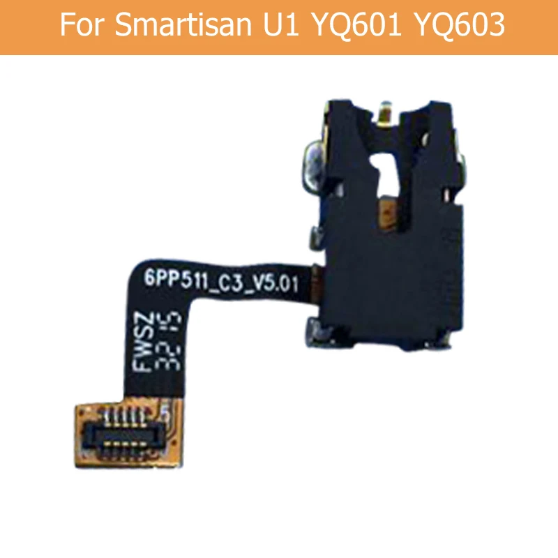 Genuine Audio Jack Flex Cable For Smartisan U1 YQ601 YQ603 Earphone Jack Flex Cable For Smartisan U1 Headphone Jack Flex Cable