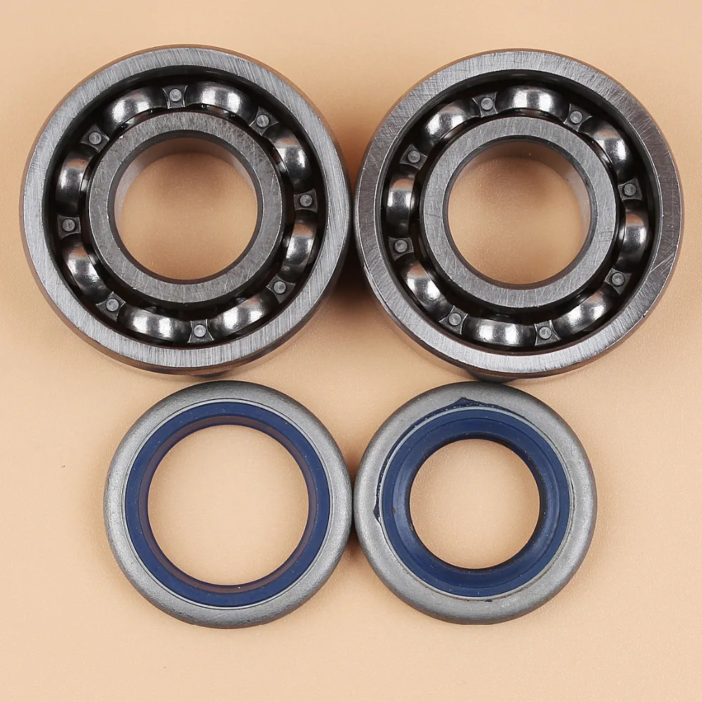 Crankcase Crankshaft Ball Bearing Oil Seal Kit For HUSQVARNA Chainsaw Spare Parts 362 365 371 372 XP motosierra gasolina