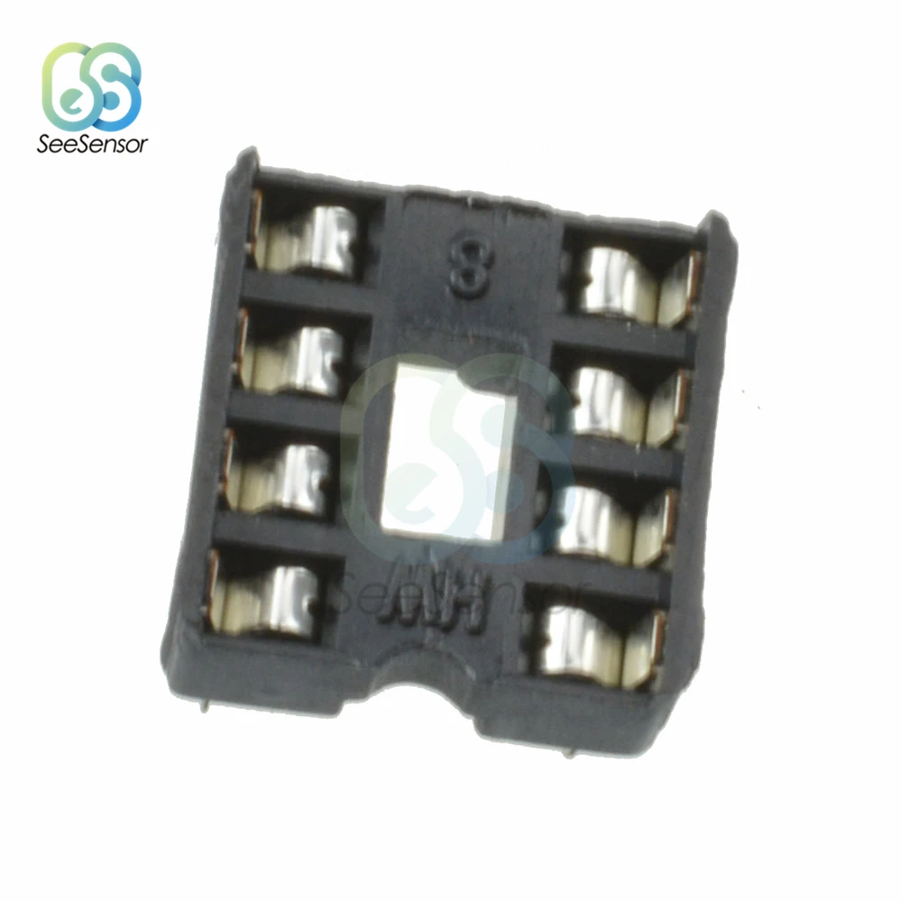 20Pcs 8 Pin 8 Pin DIP-8 8DIP 8 DIP IC socket Adapter tipo di saldatura