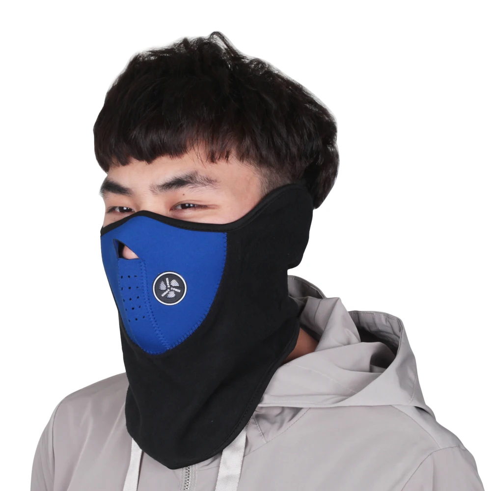 53*25cm Windproof Winter Warmer Mask with Breathable Mesh Hole Ventilation Hole Keep Warm for Outdoor Sports Fishing Accessroies