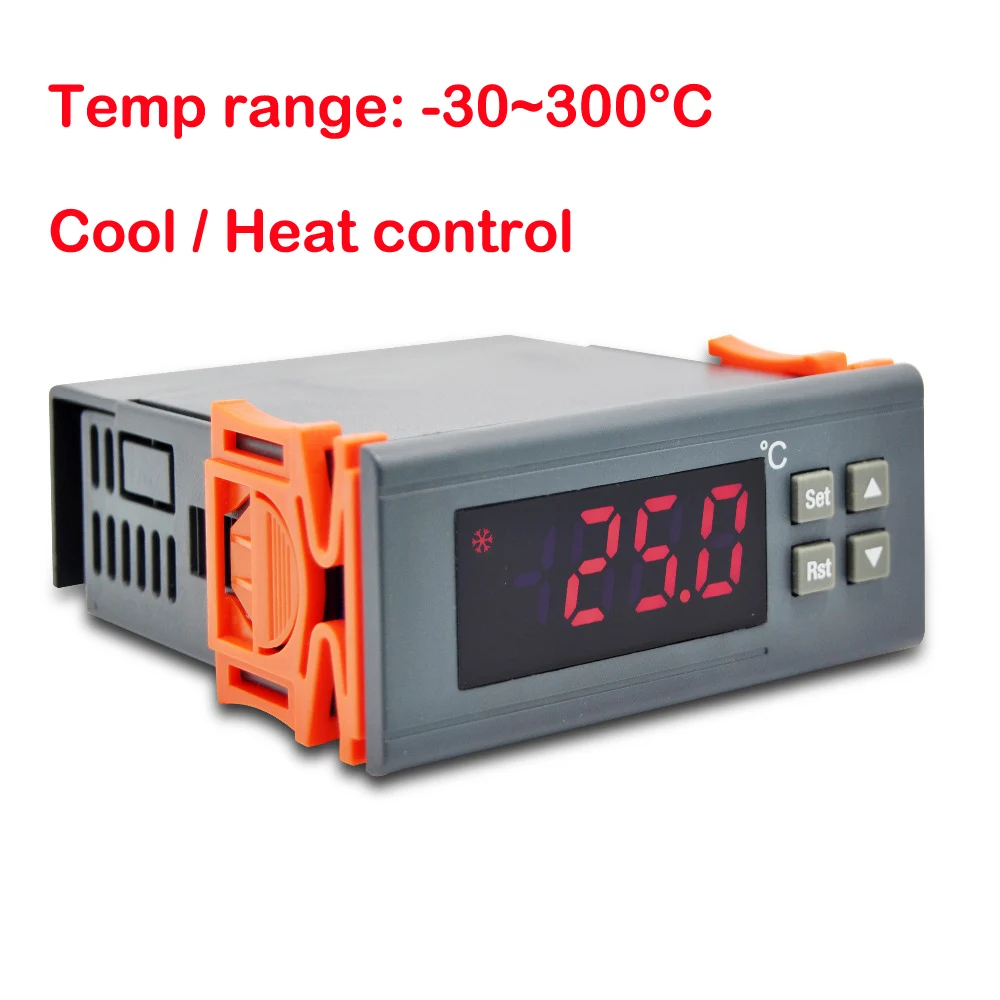 -30~300 degree heater temperature control with 250v 10A Relay output