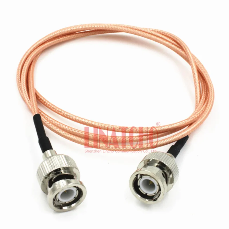 1 meter rg316 High temperature resistance jumper cable BNC male to BNC male antenna jumper cable