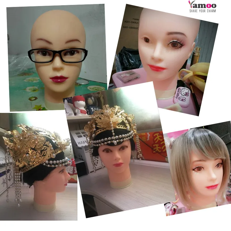 Professionele Training Mannequin Hoofd Voor De Praktijk Make Hoge Kwaliteit En Mooie Maniquies Vrouwen Mannequin Hoofd Met Houder