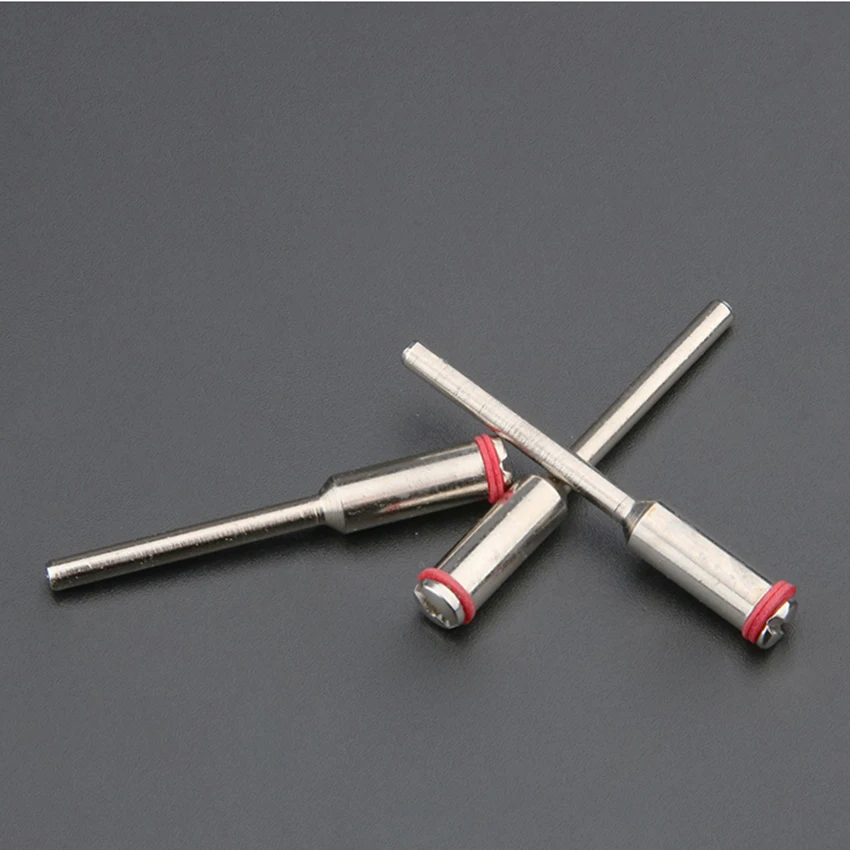 5 pçs/set 2.35mm 3mm 3.2mm haste para serra roda de disco, lâminas de corte de conexão haste disco de lixa roda universal