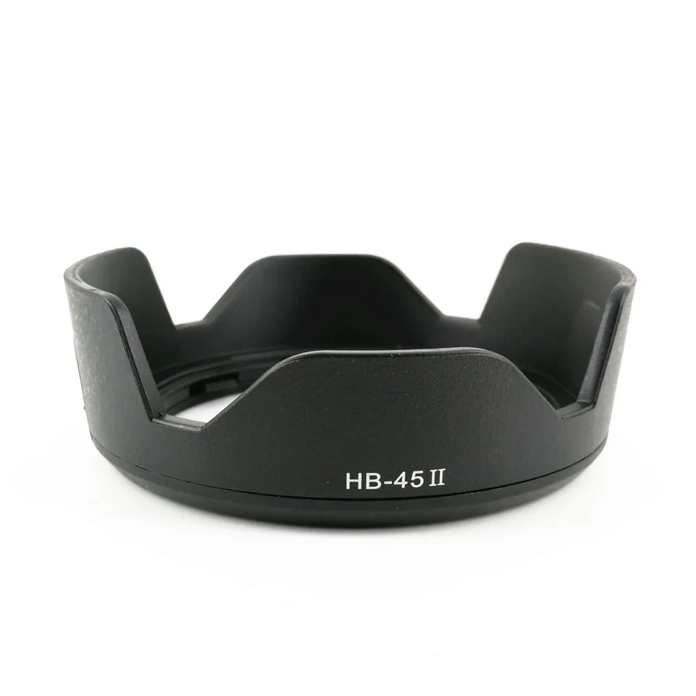 Lens Hood Replace HB-45II HB45II for Nikon AF-S DX 18-55 mm f/3.5-5.6G VR / 18-55mm f3.5-5.6 G VR HB45 HB-45 II