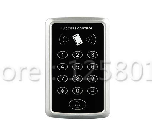 Access Control Kit 125KHz RFID Reader Controller Cabinet Lock Switch 12V Power Supply Keyfob Full Set