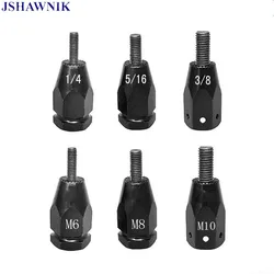 M3 M4 M5 M6 M8 M10 M12 1/4 5/16 3/8นิวเมติกดึง Setter Air Rivets Nut Gun Rivet Nut หัวสำหรับนิวเมติก Riveters