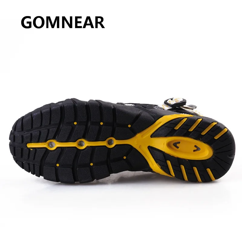 GOMNEAR Water Shoes Men Summer Breathable Antiskid Slip-on Scandals Fishing Boating Camping Aqua Shoes Seaside Free shipping