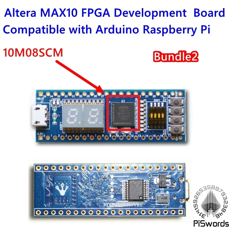 Mini Altera MAX10 10M02SCM 10M8SCM 10M08SAM FPGA Development core Board compatible with Arduino Raspberry Pi