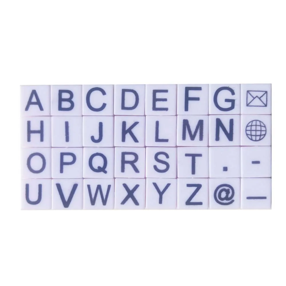 

3070 Tile 1x1 with Print Alphabet Letter A-Z accessory bricklink DIY building block brick assemble brickset