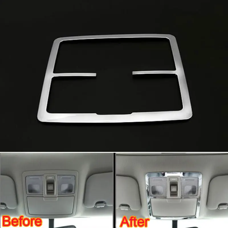 

Car Interior ABS 1Pc Roof Dome Front Reading Light Map Lamp Decoration Frame Cover Trim Fit For Kia Sportage 2011-2015 Accessory