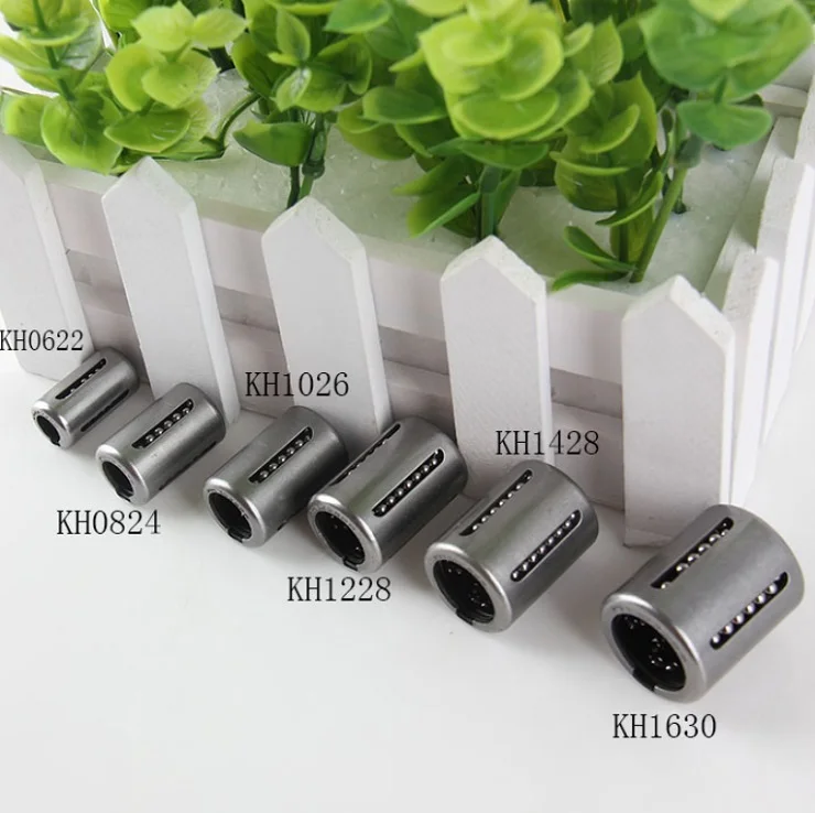 20pcs/lot KH1630PP mini linear ball bearings pressing linear bushing for 16MM shaft cnc parts 16x24x30 mm KH PP