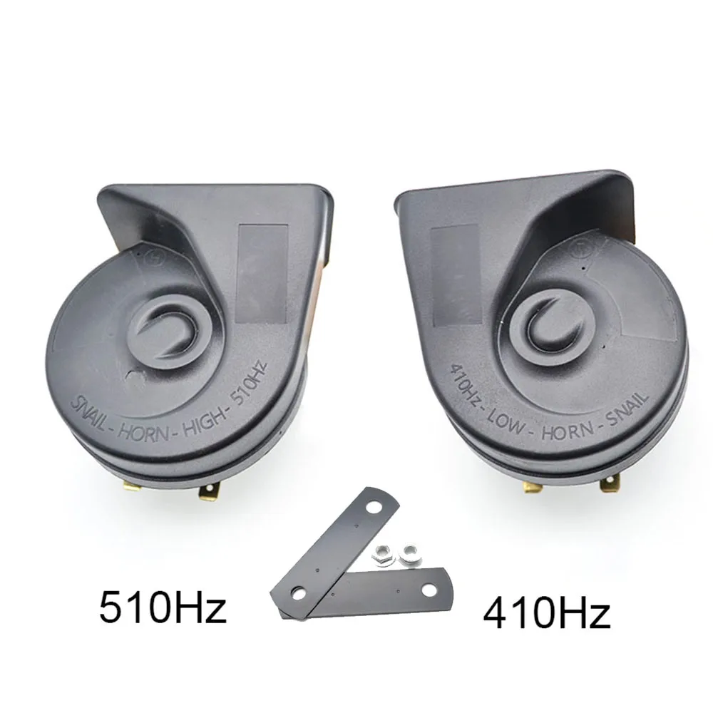 Auto Snail Horn 110db-125db Waterproof High Low Pitch Horns For Porsche Cayenne 955 MK1 2003 - 2010