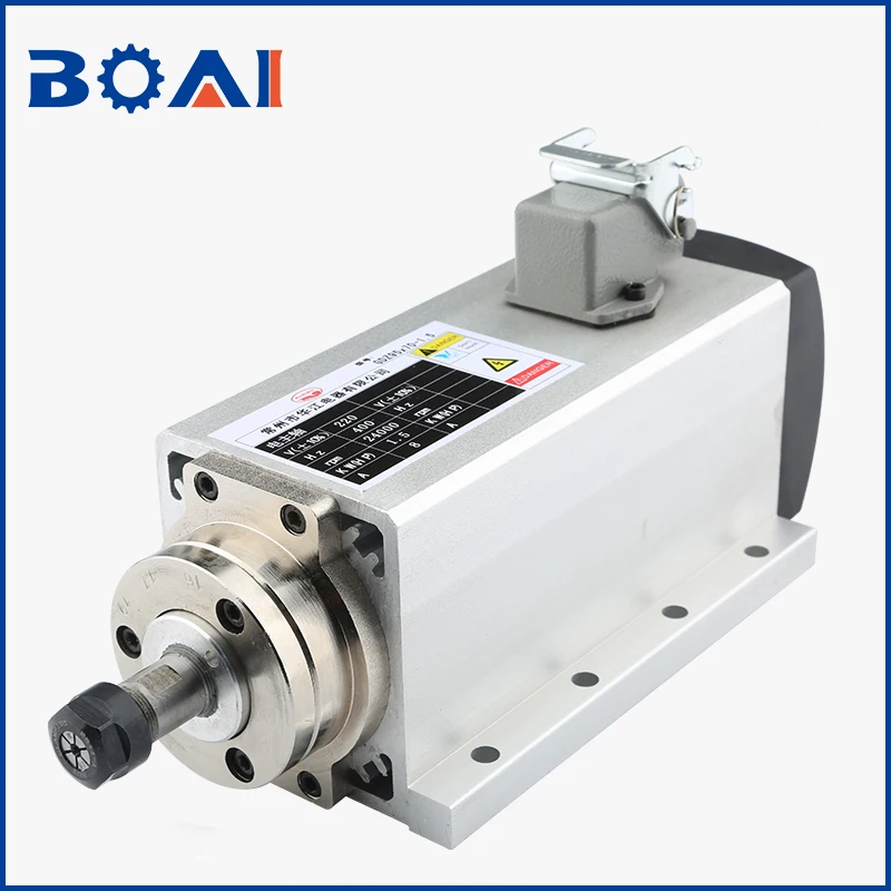 1.5KW محرك المغزل تبريد الهواء عالية السرعة مع فلاش ER11 كوليت hujiang العلامة التجارية