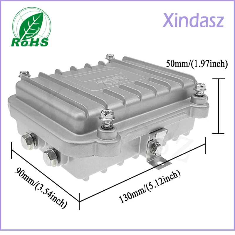 3pcs/Lot 130*90*50mm Waterproof Alumnium Diecast Box, Diecasting Cases, Aluminium Enclosures for Amplifier