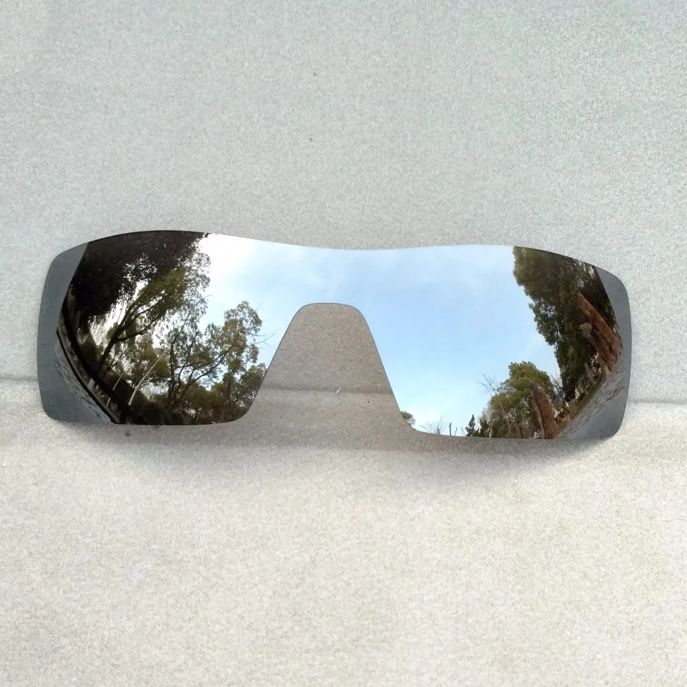 

Silver Mirrored Replacement Lenses for Oil Rig Sunglasses Frame 100% UVA & UVB Anti-Reflective