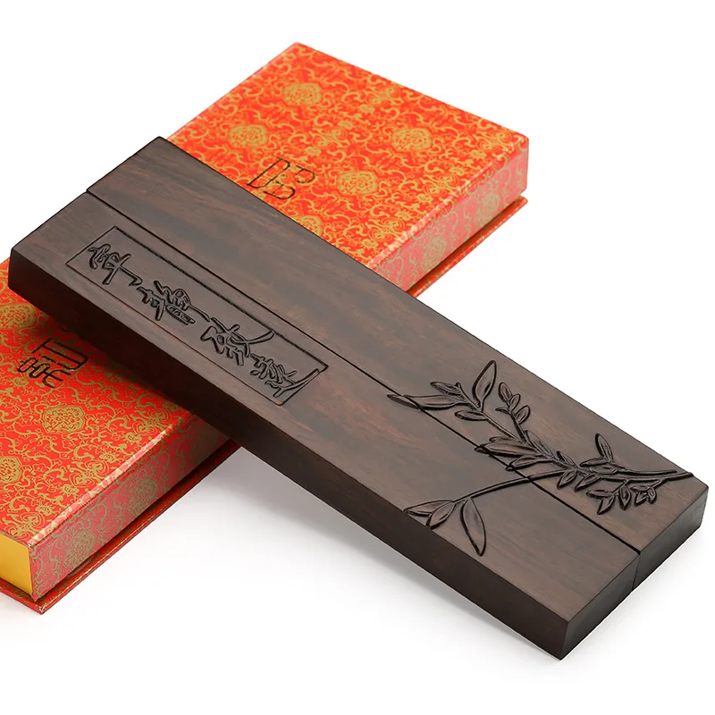 

Chinese Style Calligraphy Paperweight Wooden Paperweights Carving Design Calligraphy Writing Painting Supplies Artist Supplies