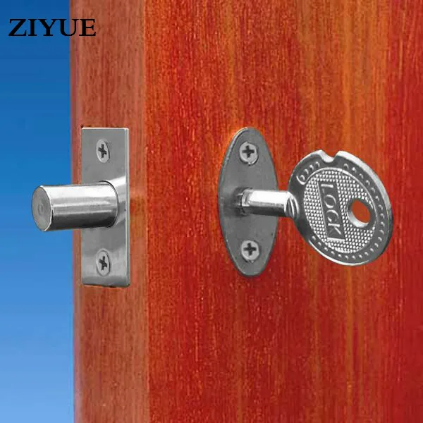 Free Shipping Stainless Steel Pipe  Lock Fire Lock Lock Invisible Door Pipe Repair Lock