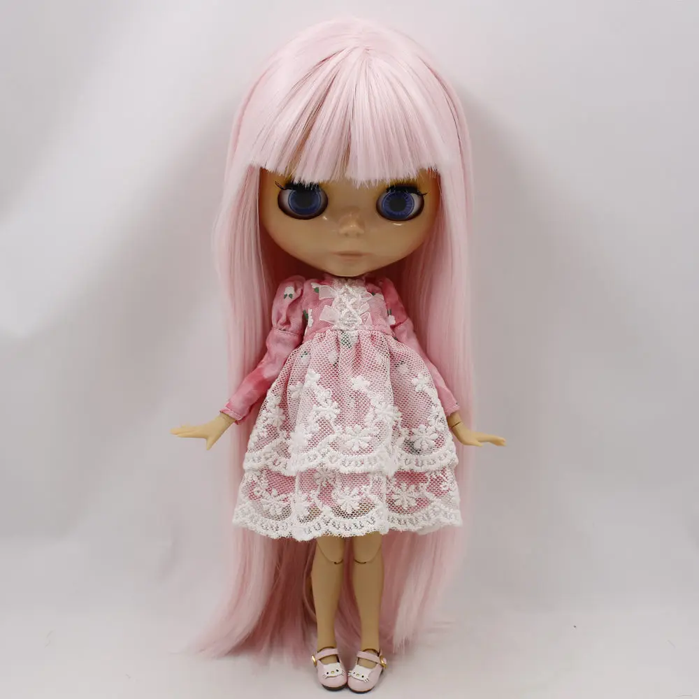 ICY DBS Blyth Doll Serires No.BL1096 Pink Straight hair JOINT body burning skin 1/6 BJD ob24 anime girl