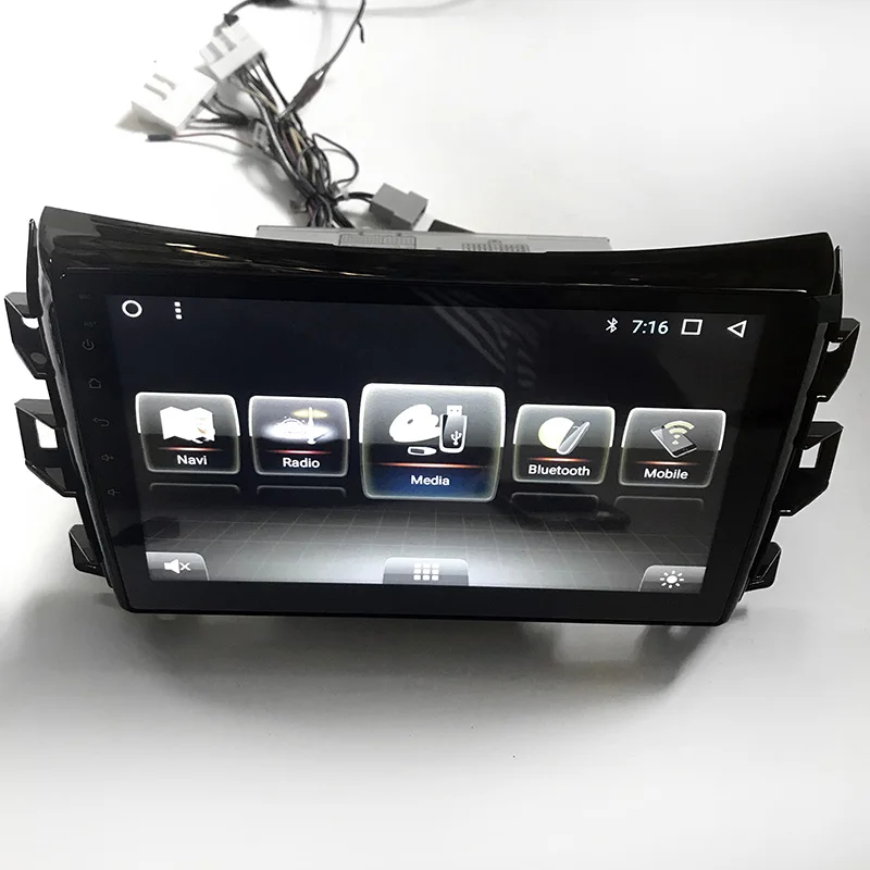 Car Audio Frame GPS Navigation Player Radio Android 10''  For NISSAN NAVARA NP300 2015-2018 Stereo USb AM FM multimedia player