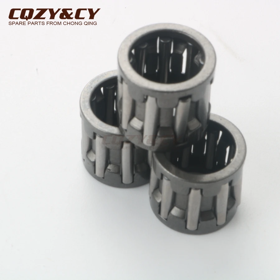 10x14x13mm Small End Bearing for Malaguti Centro Ciak F10 F12 Phantom F15 Firefox Yesterday 50cc AC LC piston pin=10mm