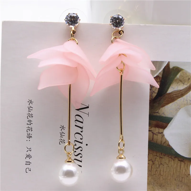 2019 new design Hot jewelry popular Leaves bead earring zircon earrings crystal earrings for women for Lady's gift