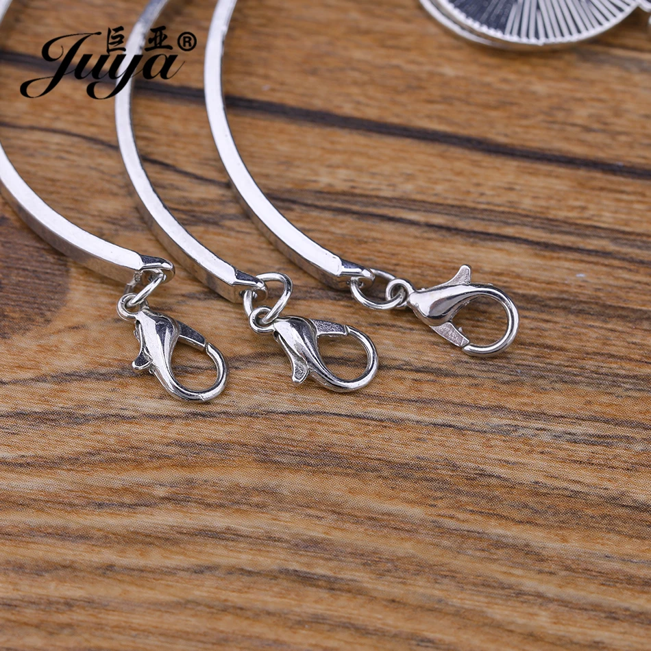 4 Stück/Set Cabochon-Armband-Basis, Armreif-Einstellungen, Blanko-Träger für DIY-Schmuckherstellung, Bastelzubehör, Schmuckteile, Pulseras – Detail 12