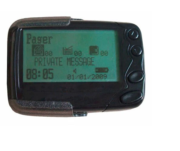 Numberic Pager Notfall Text Empfänger Beeper Programmierbare Wireless Aufruf Paging-System