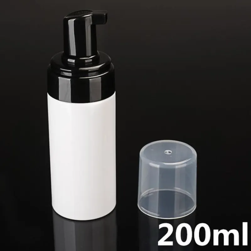 

200ML foaming PET bottle DIY foam bubble blister empty PET plastic pump bottles container for cosmetic F20172382