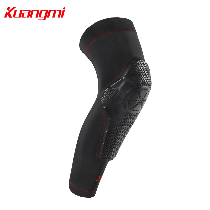 Kuangmi 1 pc Super-Wrapped Knee Pad Basketball Sports Knee Support Basketball Rodilleras Knee Brace Leg Calf Sleeve Compression