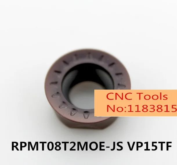 

RPMT08T2MOE-JS VP15TF/RPMT10T3MOE-JS VP15TF/RPMT1204MOE-JS VP15TF, фрезерная вставка для токарного инструмента