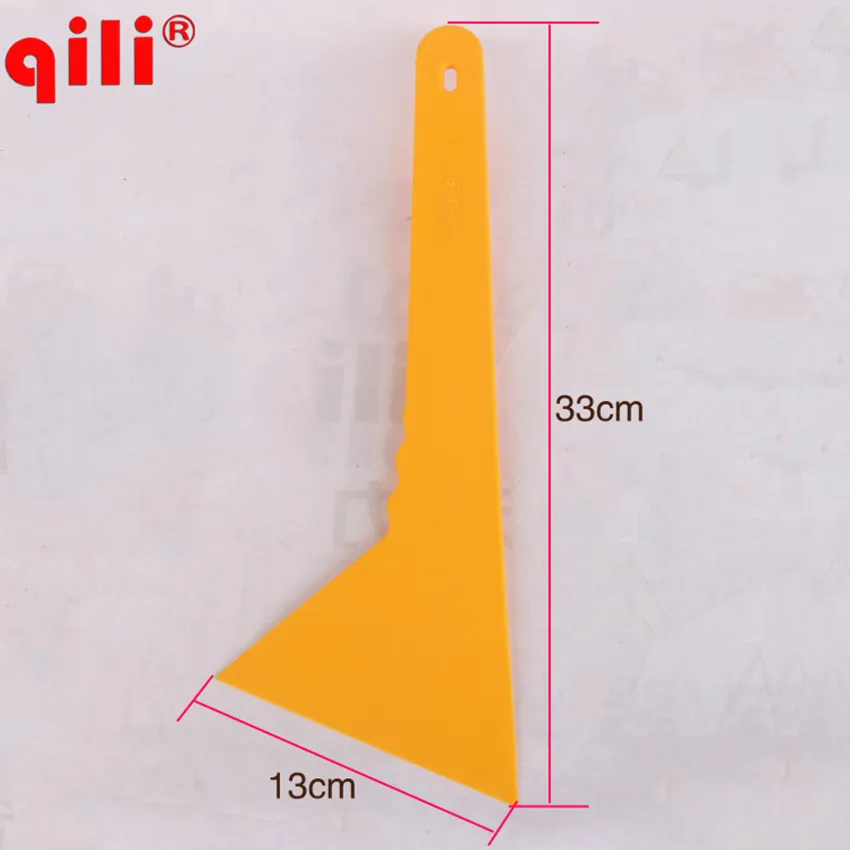 QILI-45  Non-Scratch Flexible Soft Silicone Handy Squeegee Car Wrap Tools Water Window Wiper Drying Blade Clean Scraping Film