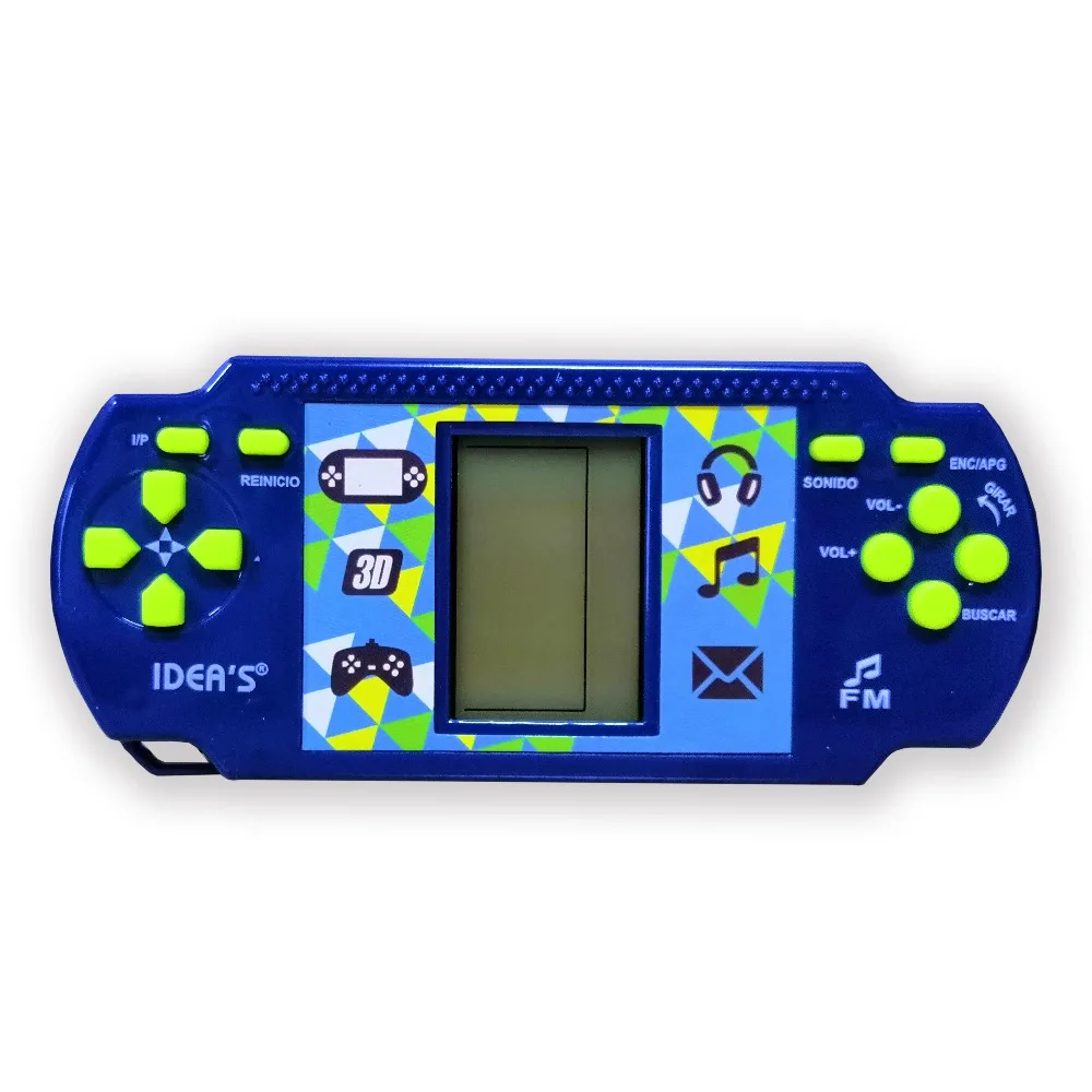 Brick Game Mini Handheld Game Console Built in Games Support Listening To Radio Portable Consola For kids videogame