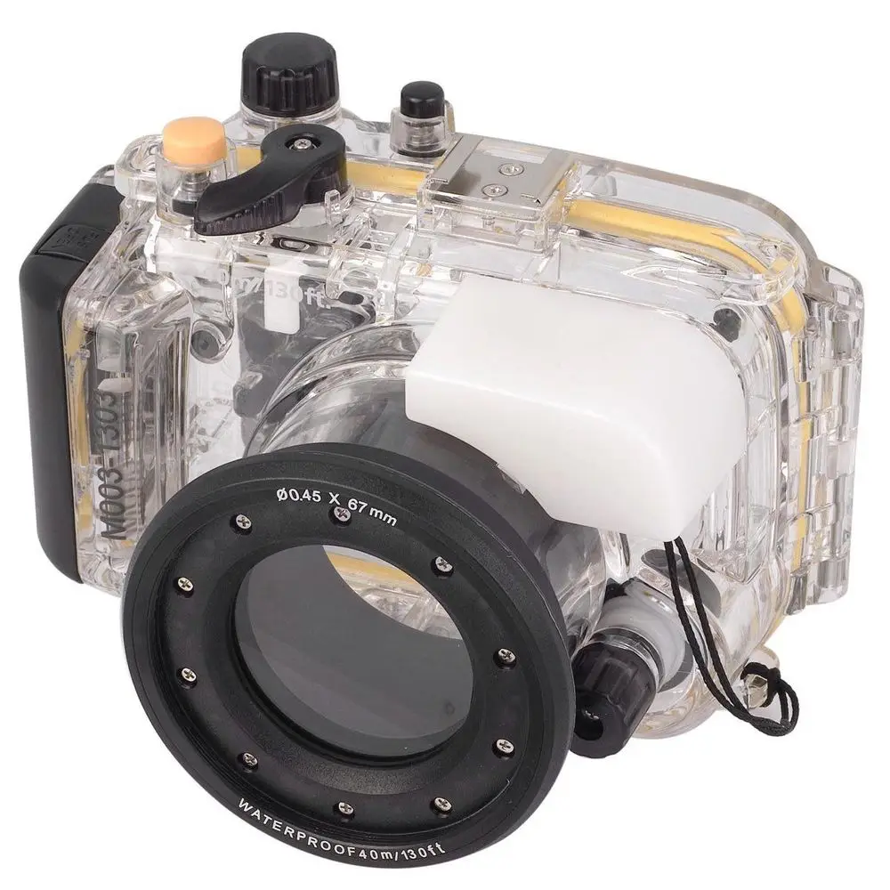 For Sony RX100 RX100 I MI M1 DSC-RX100 RX100 Mark I 40m 130ft Waterproof Underwater Housing camera Case Cover Bag