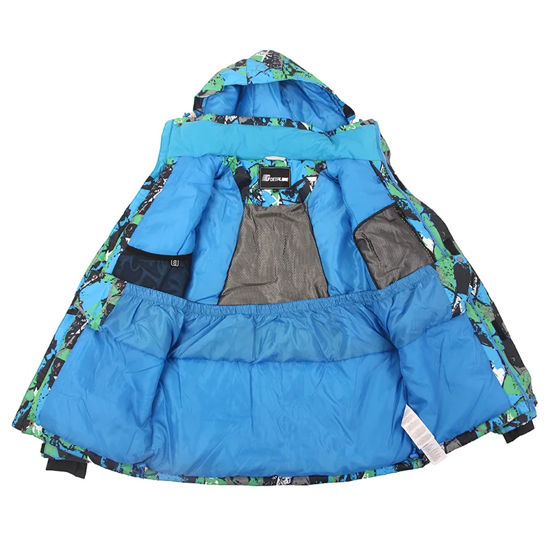 Chaqueta de nieve para hombre, ropa deportiva para acampar, gruesa, transpirable, impermeable, para exteriores, Snowboard, esquí, Invierno