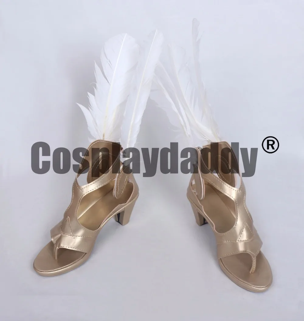 

OW Summer Games 2017 Winged Victory Mercy Angela Ziegler Game Cosplay Shoes S008