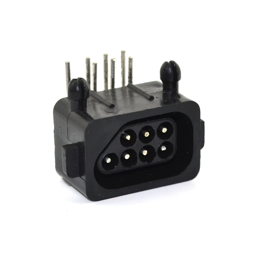 10 قطعة هايت الجودة استبدال أجزاء 90 درجة 7 دبوس موصل أنثى ل متنوعه وحدة المقبس
