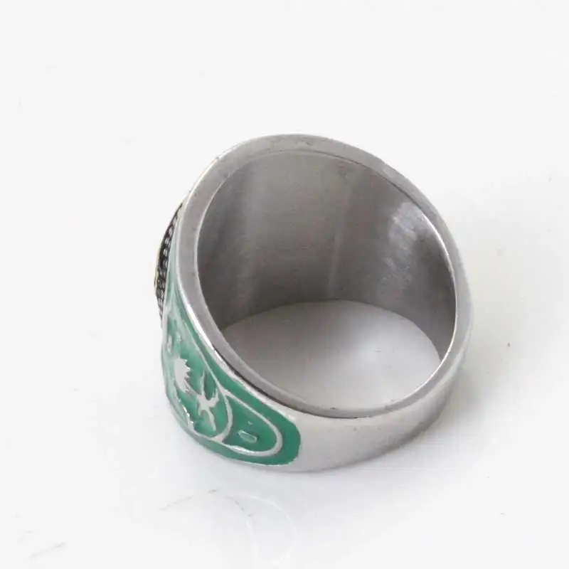 Saudi Arabia Embelm Palm Tree Sword ring   islam muslim jewelry