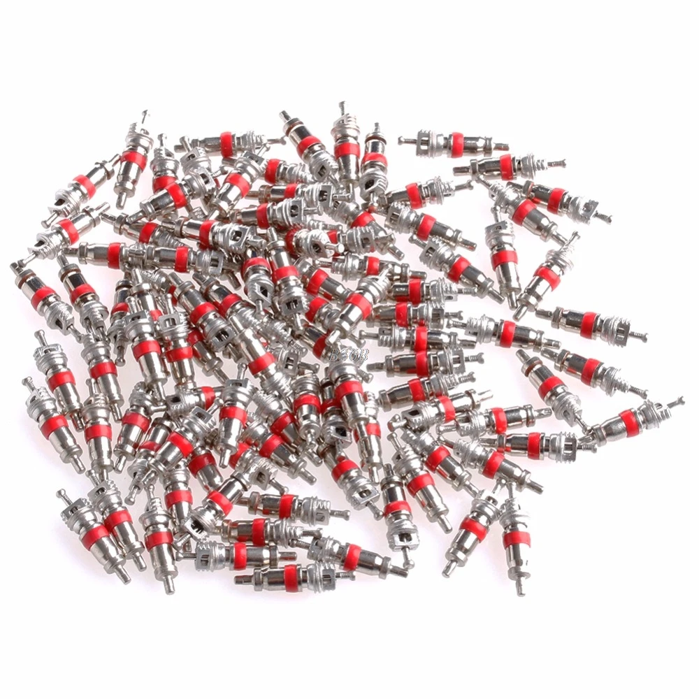 100Pcs/Set Car Truck Replacement Tire Tyre for Valve Stem Core Part New