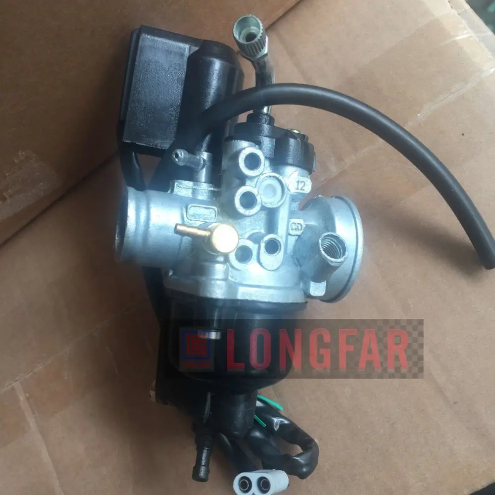 Carburetor for Piaggio Typhoon 50 2T A/C scooter, 12 mm, Electric Choke #8 E-choke For Gilera Typhoon 50 Piaggio DIESIS S Vespa