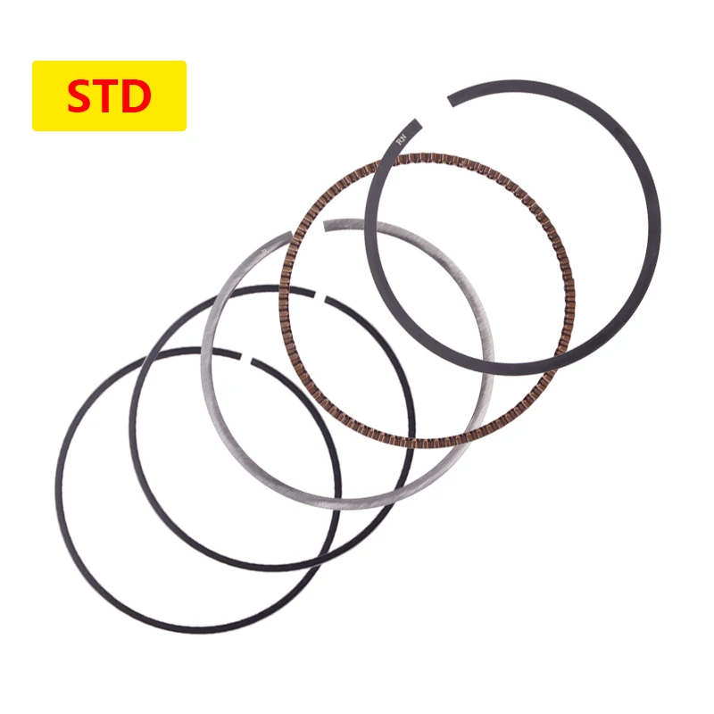 Motorcycle Engine Cylinder Part Piston Rings For Kawasaki ZXR250 ZXR250R ZXR 250 STD Bore Size 49mm Hours 250 bmw250 48mm