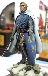 54mm Resin kit Knights Hospitaller knight shield enforcement