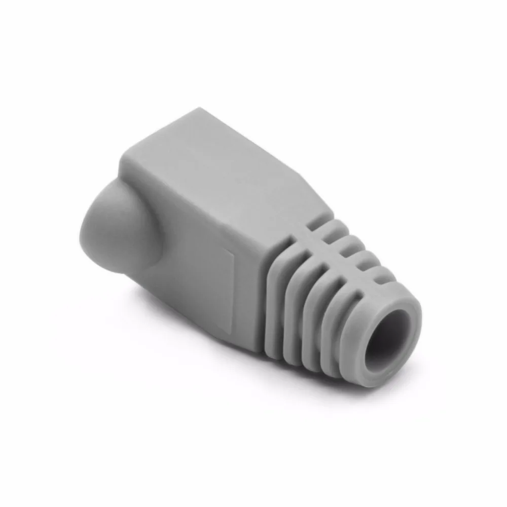 Cubierta de conector rj45 cat5e cat6, botas de tpu multicolor, manga protectora, conectores de red ethernet