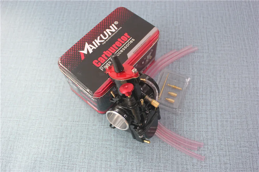 Pwk34 Mikuni34 34mm Carb Motorcycle Carburetor Mikuni Pwk 28 30 32 34 Mm Black Carb With Power Jet Fit Race Atv Scooter