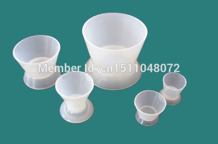 

Free shipping 10pcs dental No-Stick Mixing cup