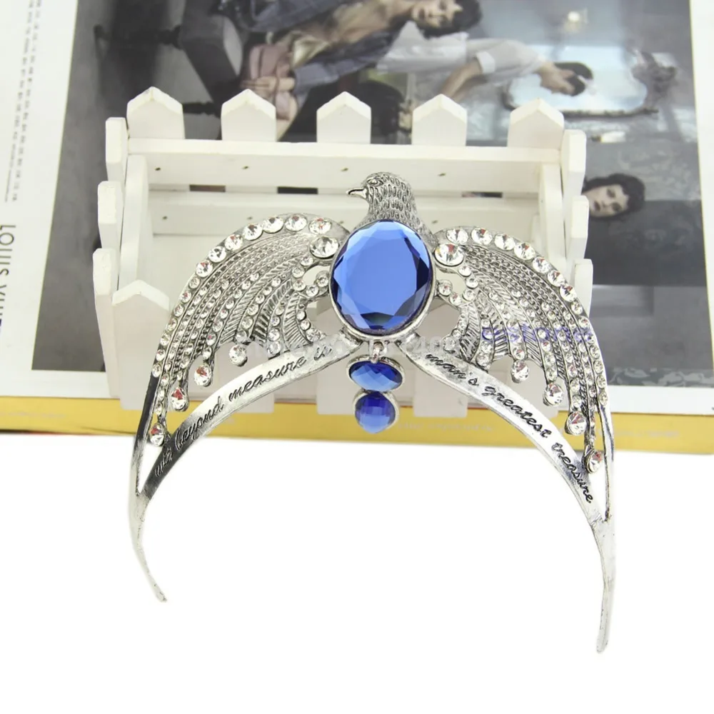 Fashion Ravenclaw Lost Diadem Tiara Crown Horcrux Deathly Hallows prom witc Wholesale