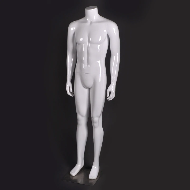 Best Quality Fashion Male Headless Mannequin Fiberglass Headless Model Factory Direct Sell