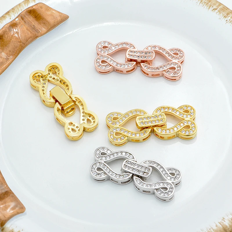 Clasps Jewelry Findings Components DIY Woman Pearls Natural Stone Bracelet Necklace Making